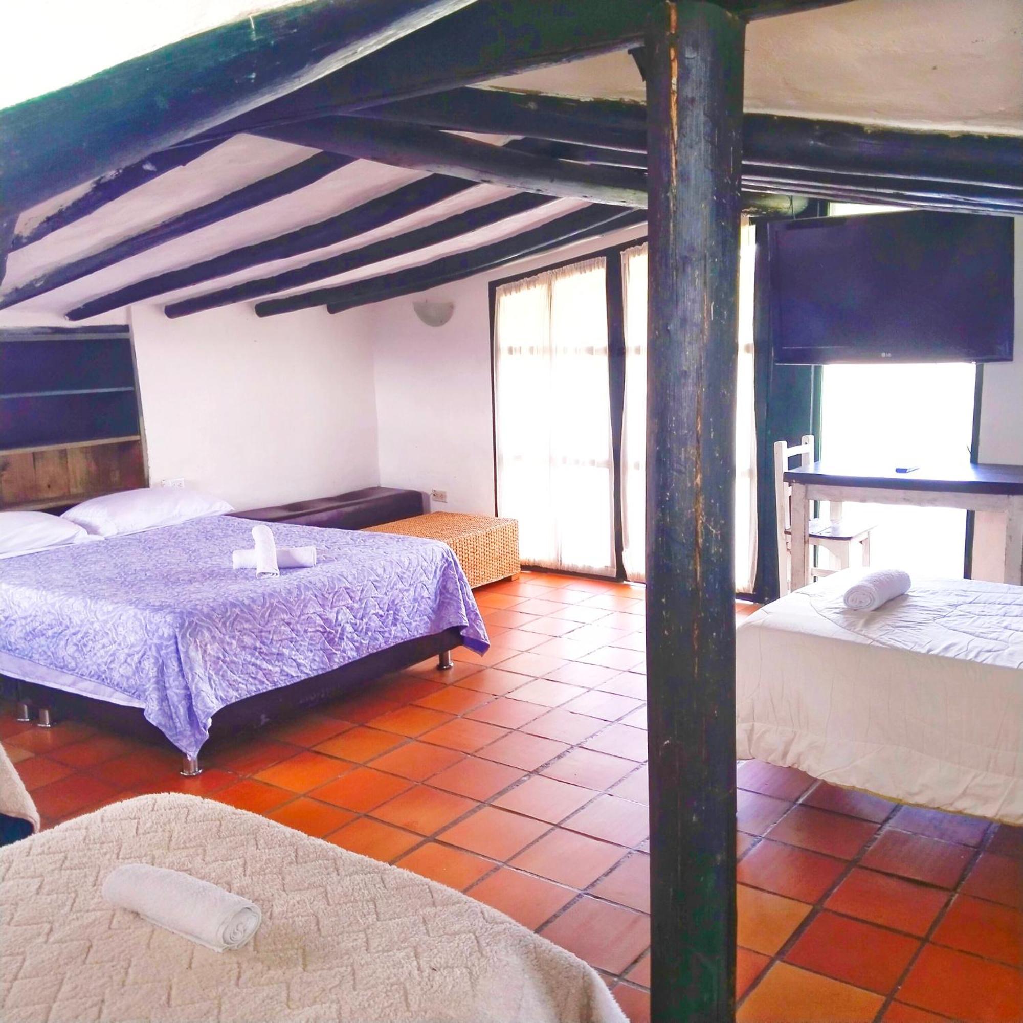 Hostal Balcon De Anita Rancho Tranquera Villa de Leyva Kültér fotó